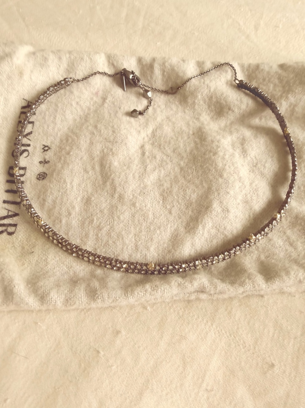 Alexis Bittar Crystal Choker Necklace - Women's Jewelry - Picture 1 of 6